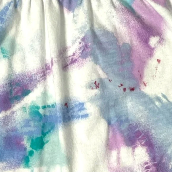 The Children’s Place Tie-dye Multicolor Sleeveless Dress - Size Medium 7/8 - Picture 9 of 10